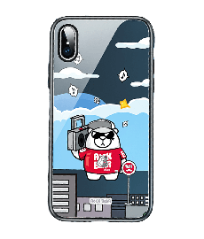 Rock GLASS iPhone XS Casing 